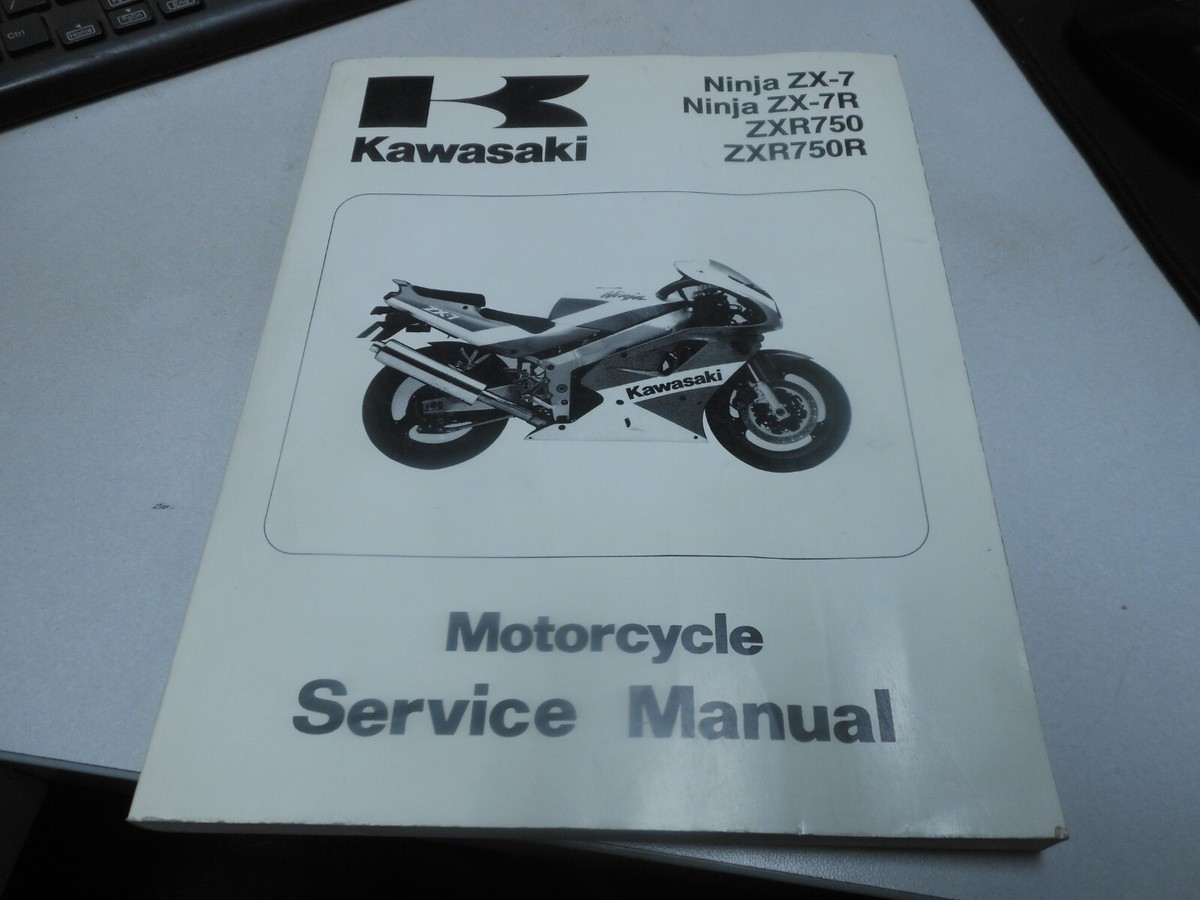 1992 Kawasaki Ninja ZX-7 ZX-7R ZXR750 ZXR750R Factory