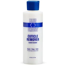 Blue Cross Cuticle Remover - Softener with Lanolin for Dry, Brittle Nails & Skin