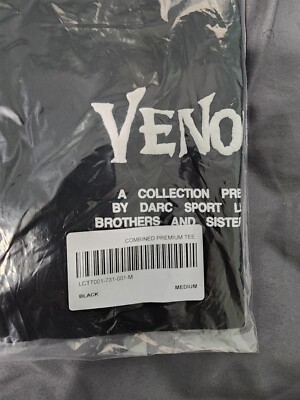 【2/15最終日】Darc Sport×VENOM コラボTシャツL未開封 Darc Sport x Marvel Venom Premium Oversized Adult T-Shirt Size S