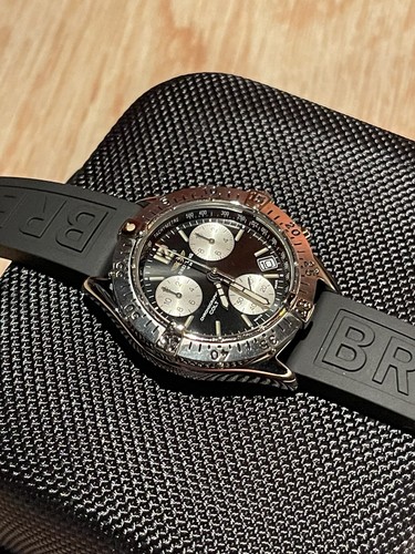 Montre Breitling Colt Military A50035 Quartz 38mm - Modèle 1990, Occasion Vintage Pour Homme