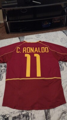 Cristiano Ronaldo 2002-2003 Portugal Home Nike Jersey Medium | eBay