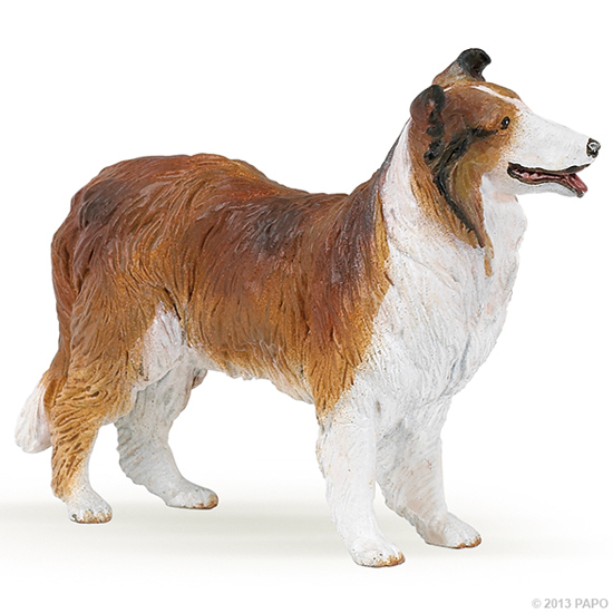 Papo 30230 Collie 9.5 Cm Dogs And Cats