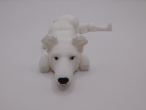Borzoi Flexi Fidget Bed, Keychain, House Options Made in USA - Picture 9 of 9
