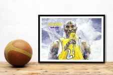 Kobe Bryant Basketball Legend Poster Premium Quality Choose your Size
