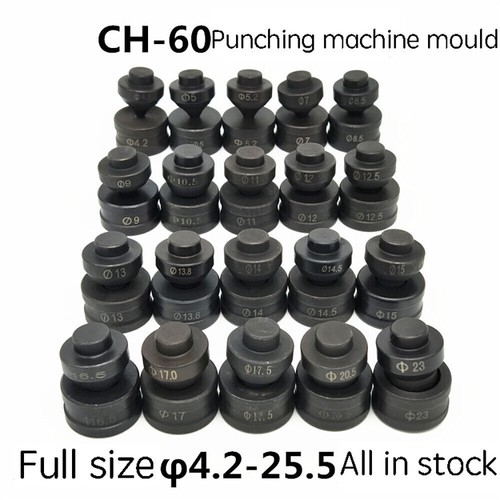 Hydraulic Punch Round Die Stainless Steel Punching Machine CH-60 Punching Mould - Picture 17 of 18