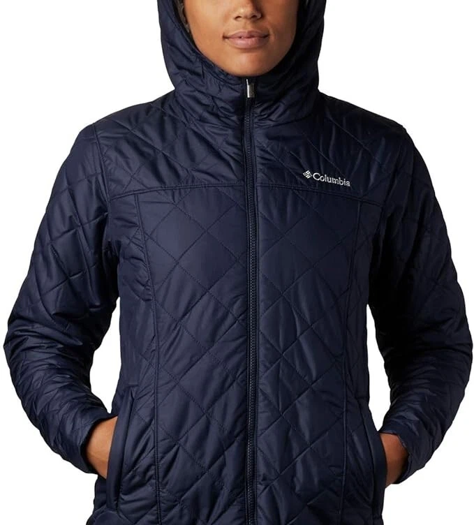 Columbia Women s Copper Crest Long Jacket Dark Nocturnal X Small