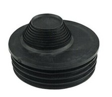 110mm rubber waste adapter 32mm , 40mm , 50mm soil , underground 4'' stack soil