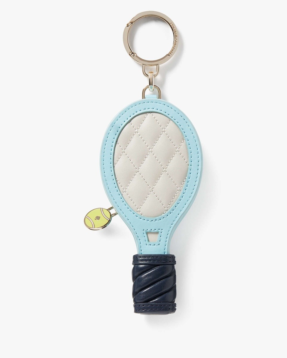 Kate Spade Grand Slam Small 3D Tennis Racquet Coin Purse KF500 NWT