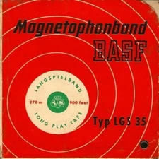 BASF LGS 26 Reel to Reel Recording Tape, DP, 7" Reel, 2400 ft.