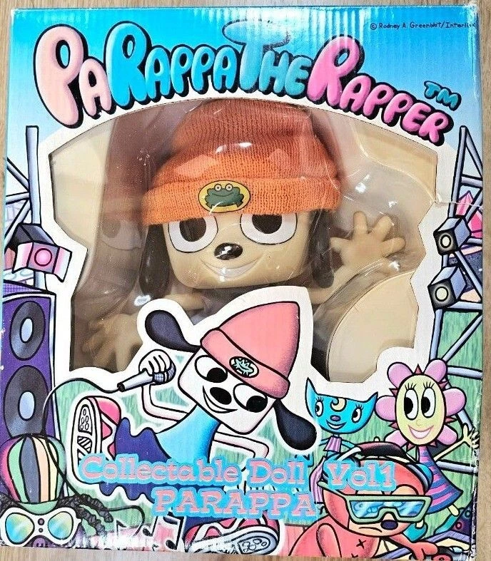 Parappa The Rapper Parappa 收藏软乙烯公仔 Medicom Pixar Vcd [BOX] — 第 2/4 张图片