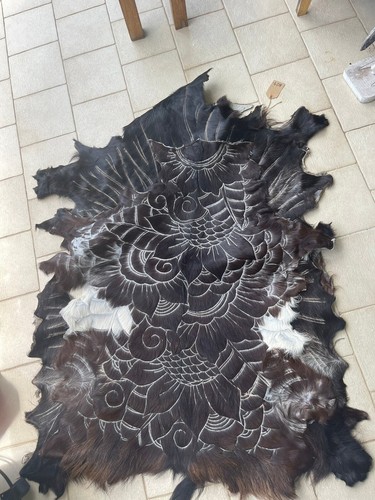 Hand Carved Goat Hides - Picture 5 of 12