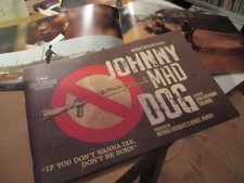 Jean-Stephane Sauvaire JOHNNY MAD DOG Pressbook CANNES 2008 MATHIEU KASSOVITZ