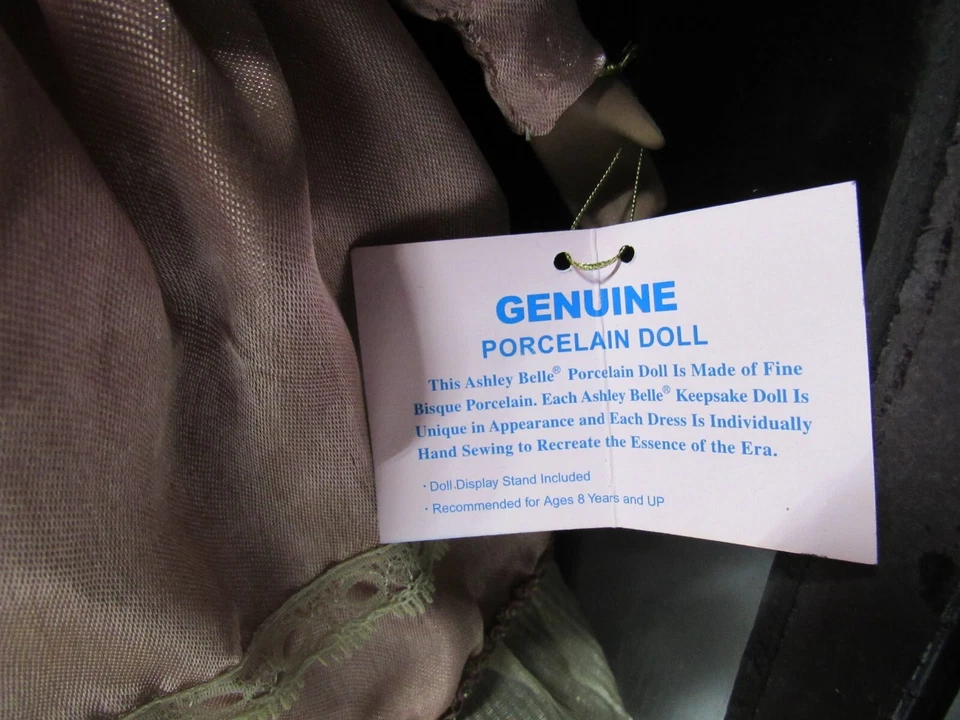 Ashley Belle Porcelain Doll “Mary” In Display Box - Image 4 of 4