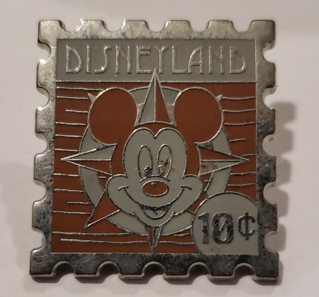 Disney Pin 00156 MICKEY POSTAL STAMP AP Preproduction Sample