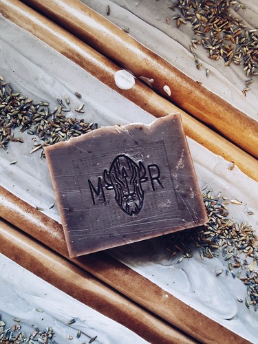 lavender soap bar, handcrafted, natural, calming