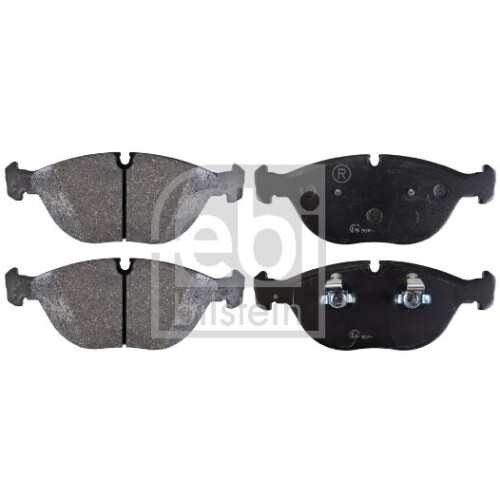 febi bilstein 16366 Bremsbelagsatz (vorne, 4 Bremsbeläge) AUDI 