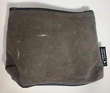 TURKISH AIRLINES Toiletry Kit/Amenity Bag Travel Amenities Zippered - dark grey