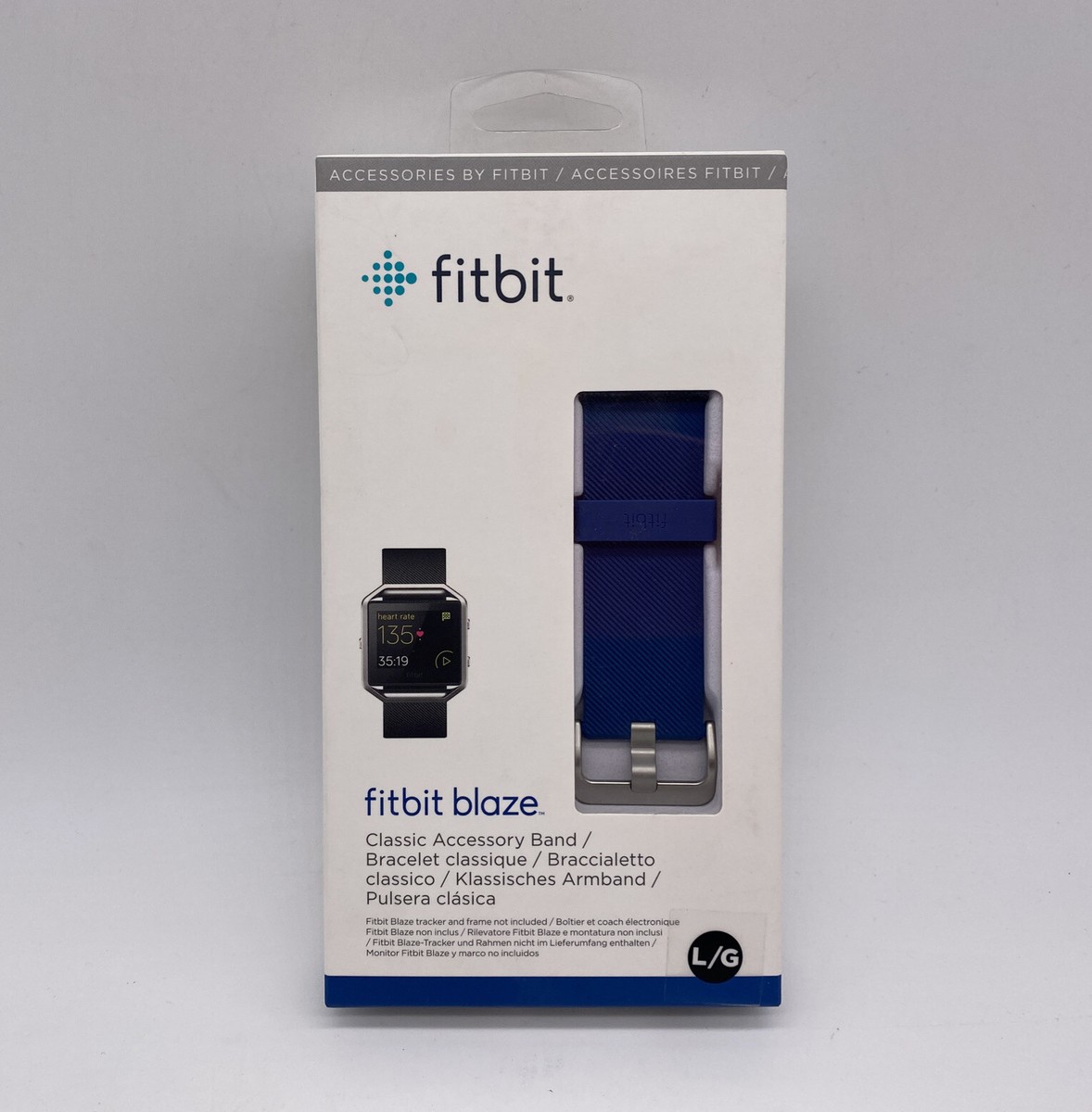 New Fitbit Blaze Large Blue Classic Accessory Band For  display picture 3