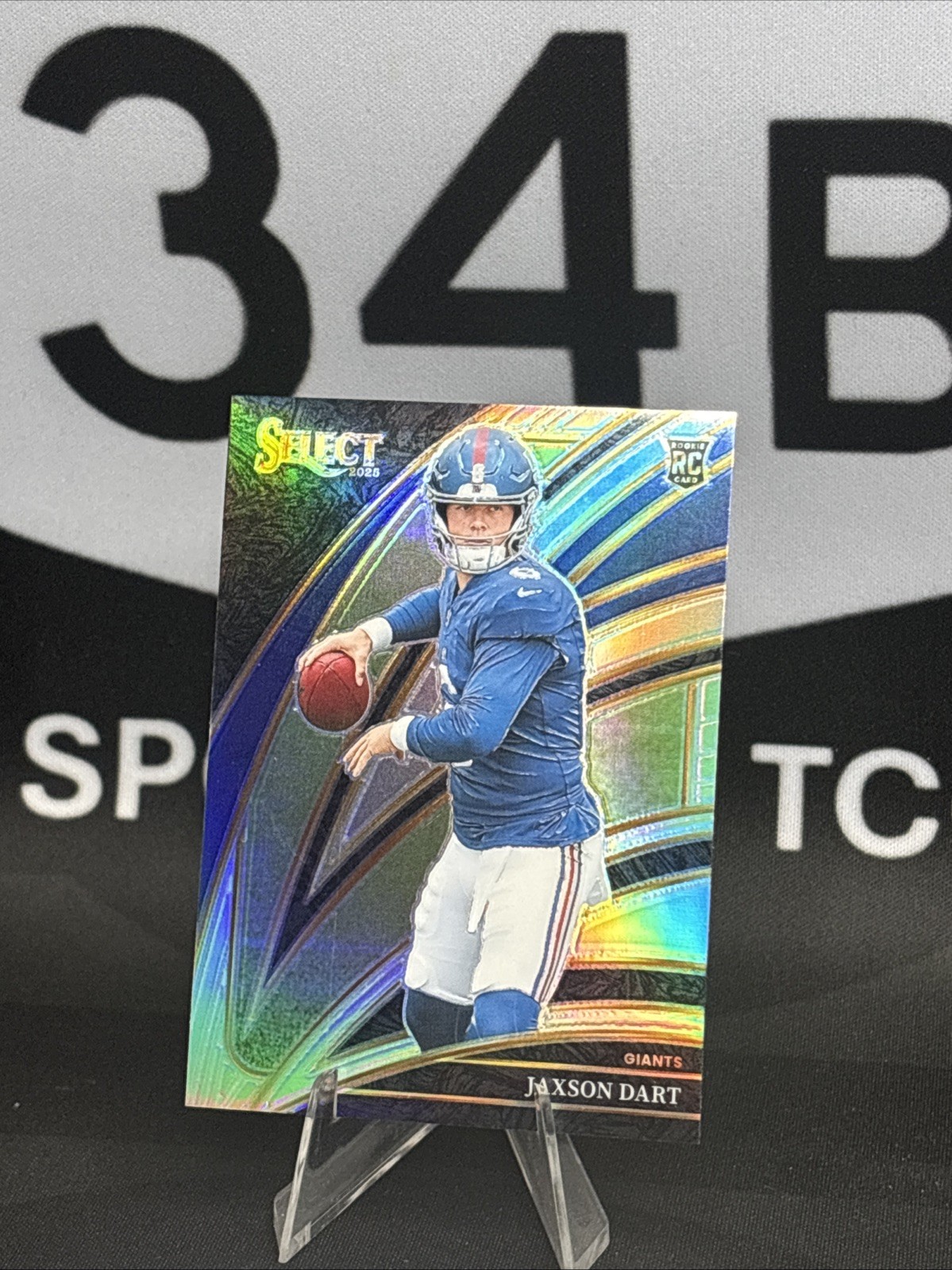 2025 Panini Select - Club Level Jaxson Dart #293 Silver Prizm (RC)