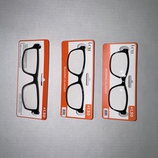 ICU Eyewear Reading Glasses Matte black 3 Uni...