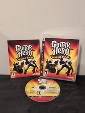 Guitar Hero - World Tour (Sony Playstation 3, 2008) PS3 Complete CIB with Manual