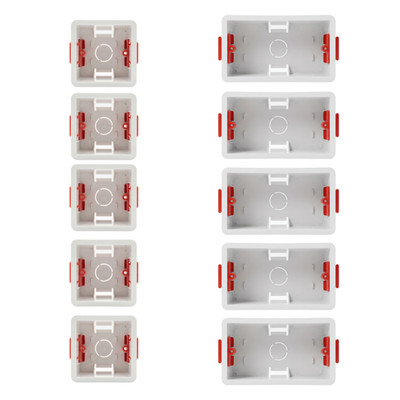 Trockenfutter Rückendose 1/2 Gang 38mm 50mm 5-200 Stück Musterdose Steckdose Schalter