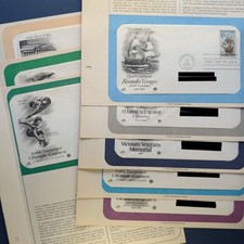 First Day Cover FDC Lot 8 American History 1984 PCS Olympics Vietnam Veterans