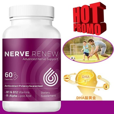 Advanced Nerve Support Capsules - Scientifically Natural Ingredients -Sharp Mind