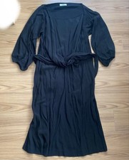 Isabel Marant toile Black long dress long sleeves