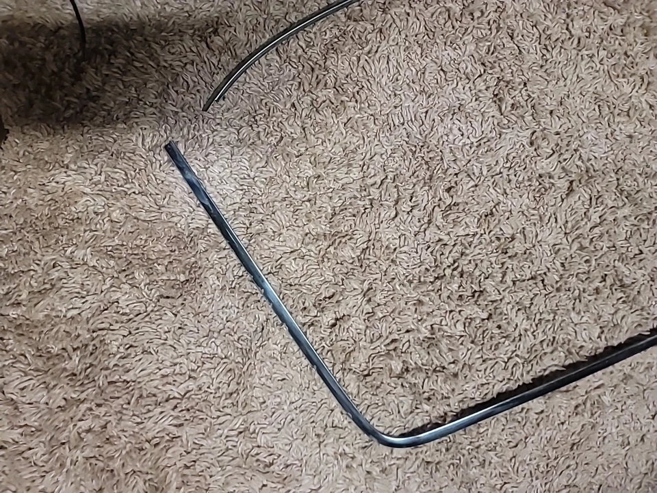 1970-1976 Plymouth Duster Demon Windshield Moldings Dodge Dart Sport 1971 1972 - Image 3 of 3