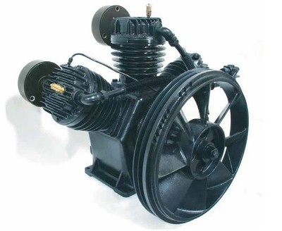 SCHULZ Lubricated Compressor Pump   15 HP Cast Iron | Two Stage | 3 Cylinder |
