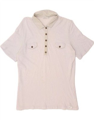 Marella Damen Poloshirt UK 20 2XL weiß CL18