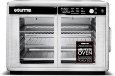 Gourmia French Door Air Fryer Oven - 37 Qt Large Capacity Convection Toaster Ove