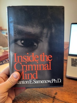 Inside the Criminal Mind, HC/DJ - by Stanton Samenow - EXCELLENT COND