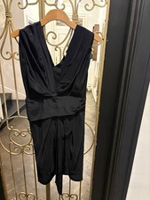Isabel Marant V Neck Pleated Silk Dress Size 2
