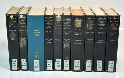 Science and Civilisation in China. Vol. 2 (Sections 8-18), 4/1 (Section 26), 4/3