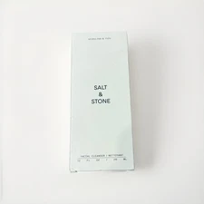 Salt and Stone Facial Cleanser Spirulina and Yuzu - 7.2 oz New In Box