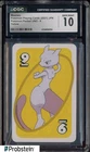 2021 Pokémon Japanese Playing Cards Pocket UNO Yello Mewtwo CGC 10 GEM MINT