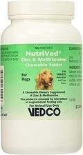 NutriVed ZinPro Chewable Tablets for Dogs 100 count 