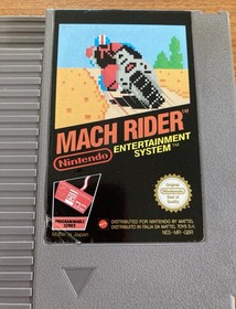 NES ~ MACH RIDER ~ Nintendo Game 3 Screw NES-MR-GBR Game Cart Only Pal