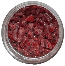 Bullseye Glass Med Coarse Frit~Deep Red Opal~BE 000224~3 Oz~90COE
