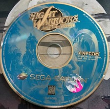 Night Warriors: Darkstalkers' Revenge (Sega Saturn, 1996) Disc Only, TESTED