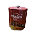 Coca Cola Vintage Style Caddy Collectible Tin Box