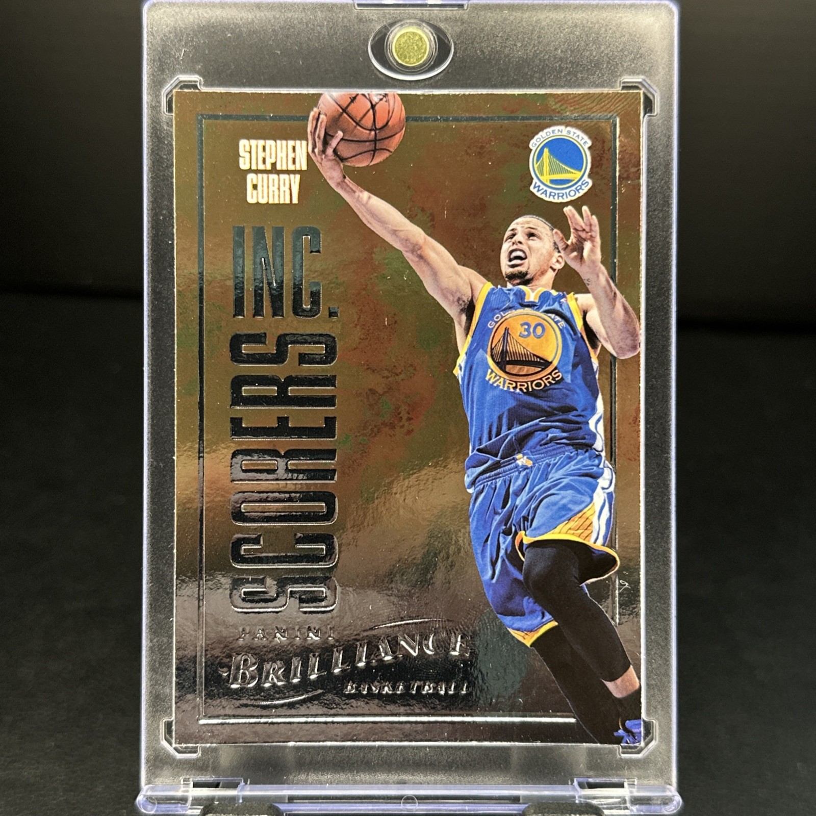🔥✅ 54 Points / Stephen Curry 2012-13 Panini Brilliance - Scorers Inc. #5 