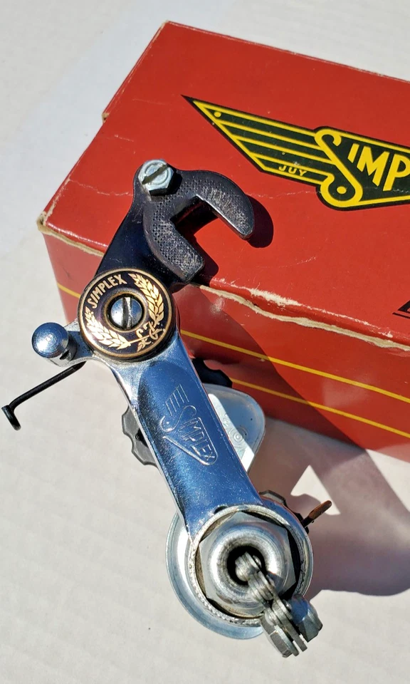 NOS Simplex Tour De France Rear Derailleur Bicycle Peugeot Raleigh 5 Spd Schwinn - Image 4 of 4