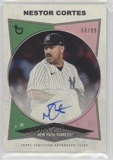 2023 Topps Brooklyn Collection Auto 58/99 Nestor Cortes #AC-NC Auto 6z2