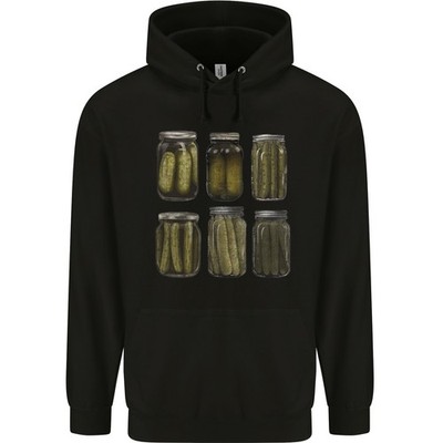 Pickle Jars Gurkins Cucumber Childrens Kids Hoodie