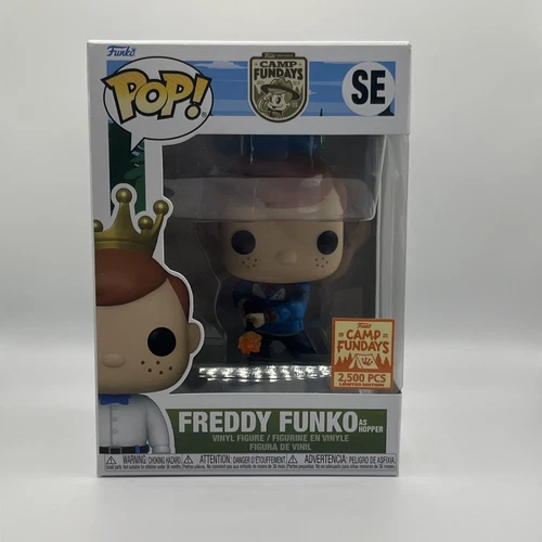 Funko Pop Freddy Funko as Hopper - Camp Fundays LE 2500 (Pop Protector Included)