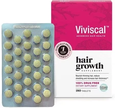 Viviscal Hair Growth Supplement for Women 180 Tablets - 3 Month Supply