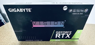GIGABYTE GeForce RTX 3090 Vision OC 24GB GDDR6X RGB 3X Fan Heatsink PCIe 4.0